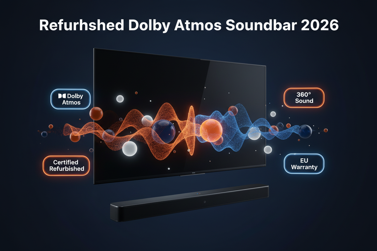 Refurbished Dolby Atmos Soundbar Europe 2026 โ Premium Home Audio Deals with Warranty
