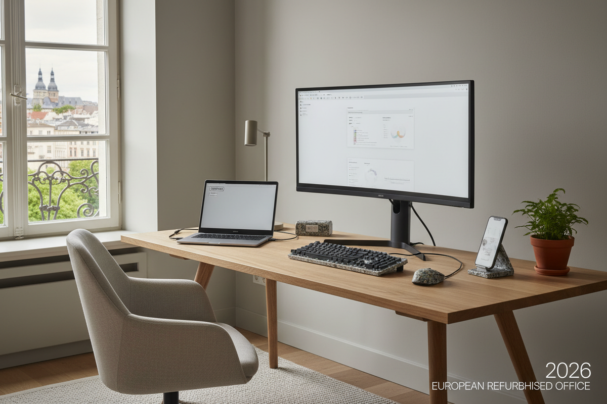 Best Refurbished Home Office Setups in Europe 2026 โ Affordable Work From Home Tech Deals