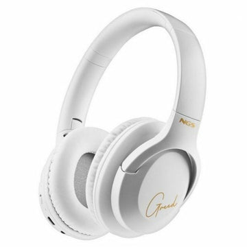 Bluetooth Headset with Microphone NGS ARTICA GREED White Black (Refurbished A)
