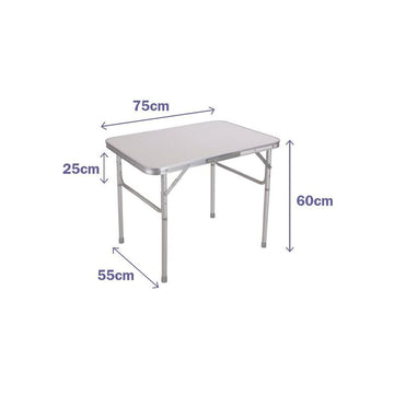 Folding Table Marbueno White 75 x 60 x 55 cm