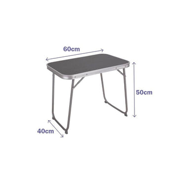 Folding Table Marbueno Grey 60 x 40 x 50 cm