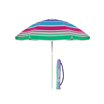 Beach parasol Marbueno Multicolour Ø 180 cm