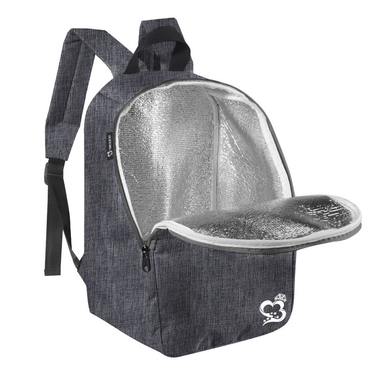Cooler Backpack Marbueno SUMMER 10161G Grey Polyester 36 x 23 x 19 cm