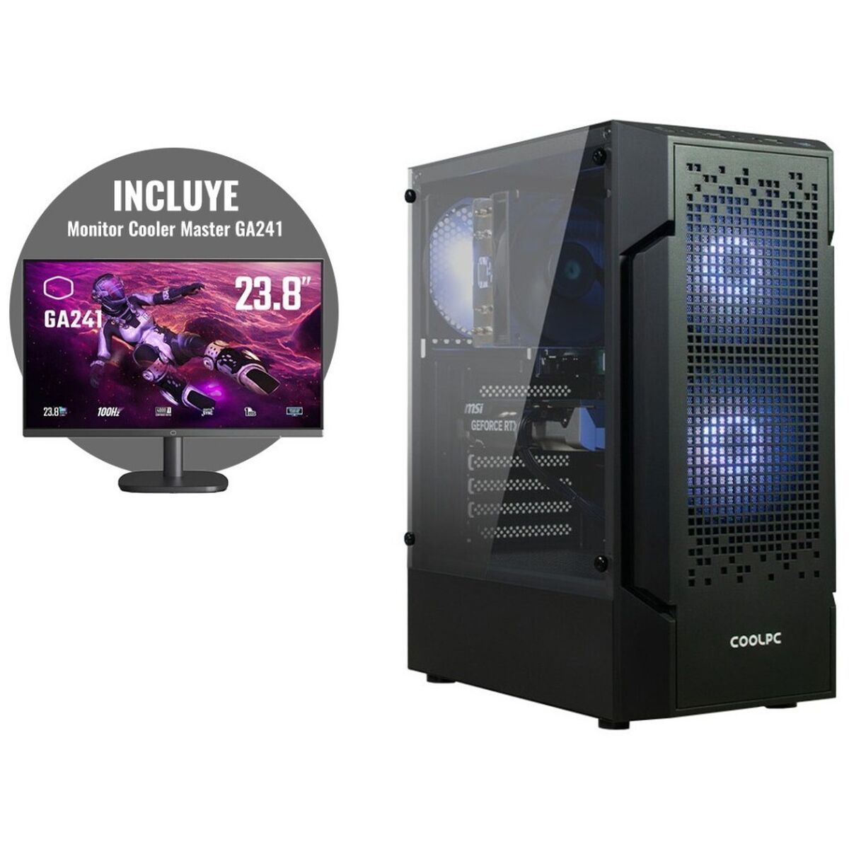 Coolpc Desktop Pc Coolpc Prod-045391 16 Gb Ram 1 Tb Ssd Geforce Rtx 5060