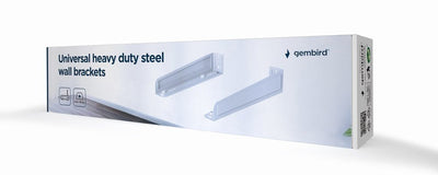 Gembird WM-U35-01-W Stands Wall Universales Steel Cargas Pesadas, 35KG, White — image 1