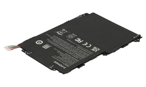 2-POWER Battery 7.6V 4000MAH HP Pavilion X2 12-B010N CBP3837A