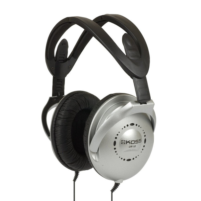 Koss UR18 Headphone And Helmet Headphones Diadema Black Silver