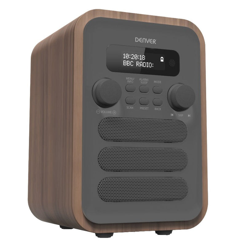Denver DAB-48 Grey Radio Personal Digital