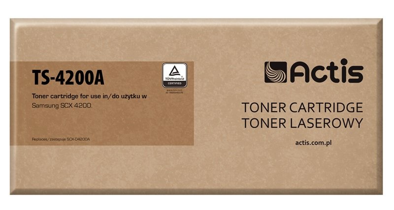 Actis Toner TS-4200A (reemplazo Samsung SCX-D4200A - Standard - 3000 Páginas - Black