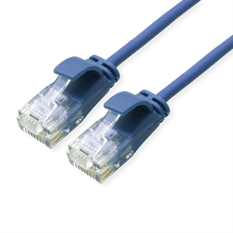 Roline Green UTP Network Cable CAT.6A (class Ea), Lsoh, Slim, Blue 5M