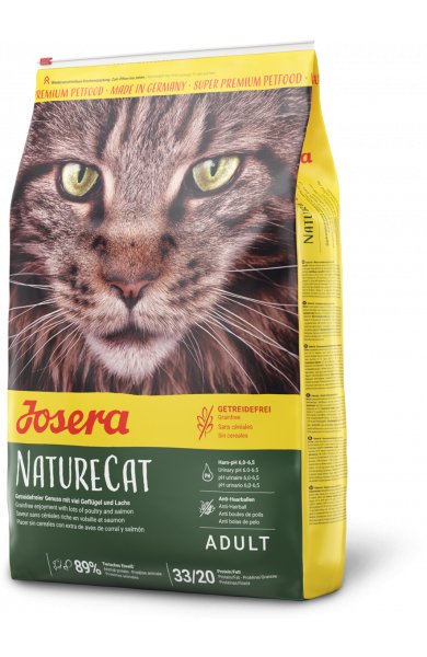 Josera Naturecat Alimento Seco Gatos 2KG Adulto Aves, Salmón — image 1