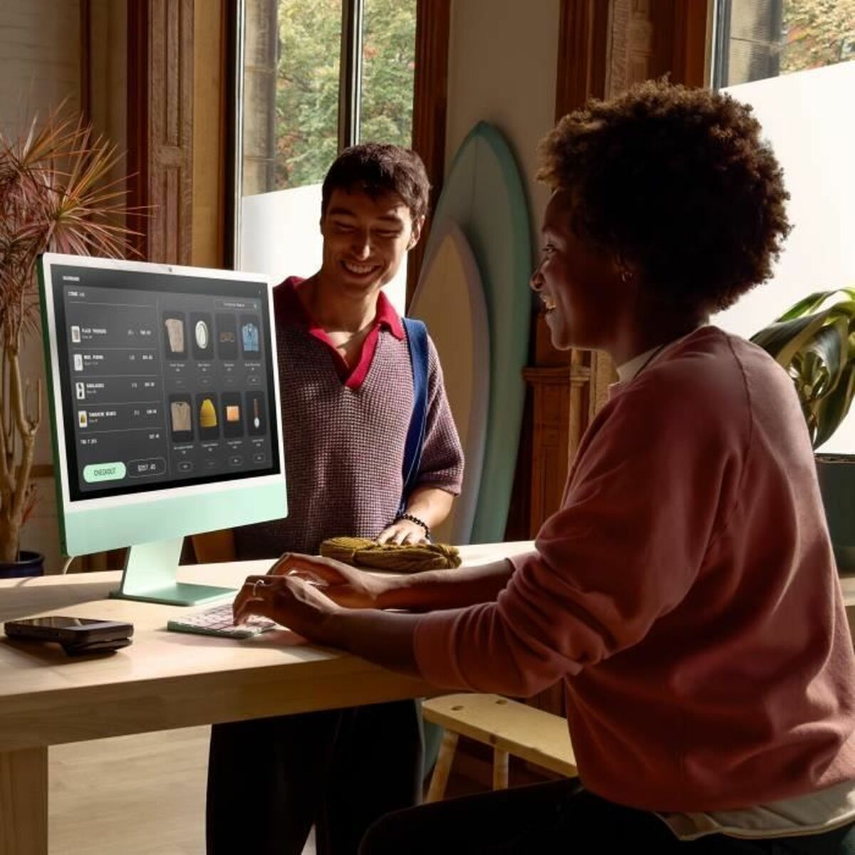 Apple All In One Apple Imac 23,5" M4 16 Gb Ram 256 Gb Ssd