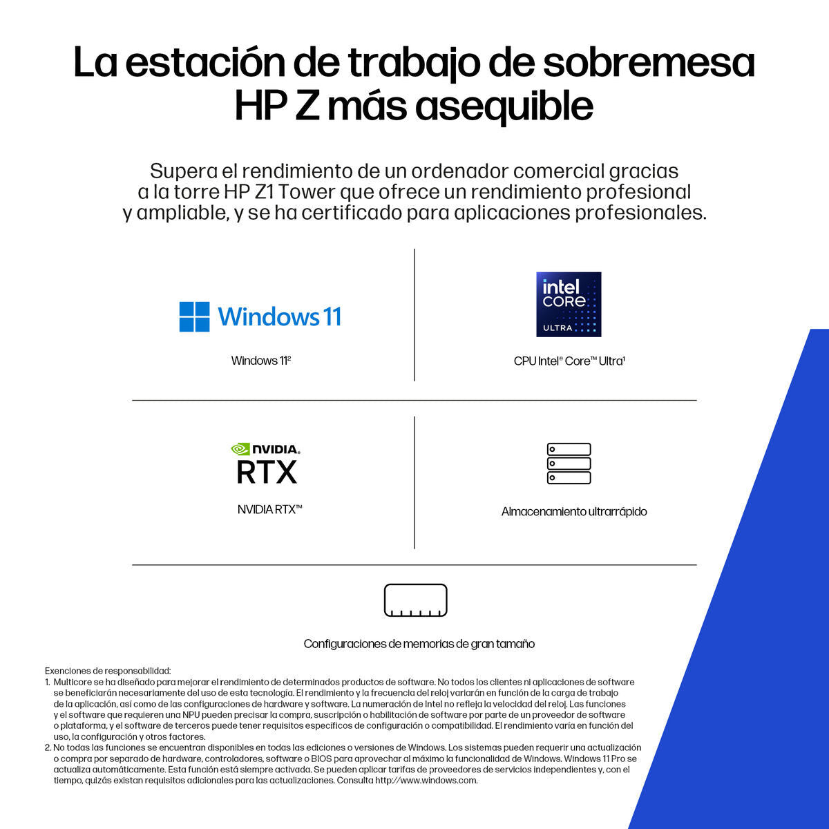 Hp Desktop Pc Hp Cm3T3Et#Abe 32 Gb Ram Ultra 7-265 Geforce Rtx 5060