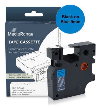 Mediarange Tape Labeller Dymo D1/40916/S0720710 9MMX7M Sw — image 1