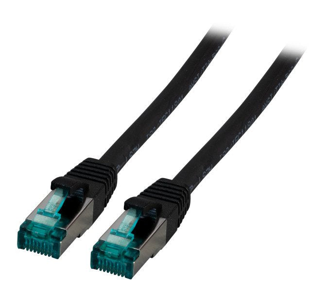 Efb RJ45 Network Cable S/FTP, CAT.6A, Lszh, 25M, Black
