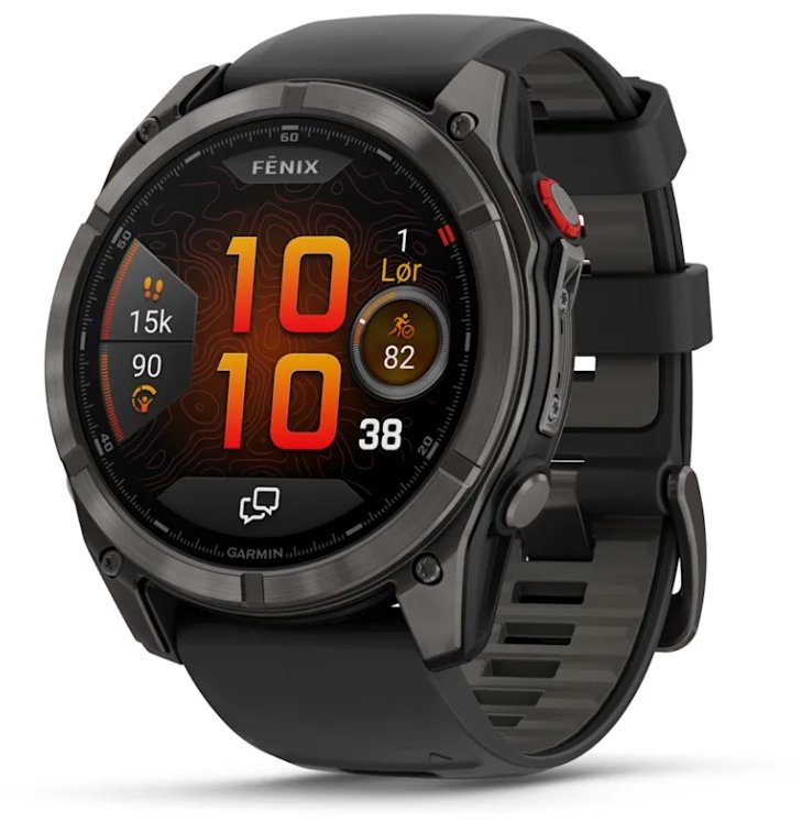 Garmin Fenix 8 Pro 3,56CM (1.4) Amoled 51MM Digital 454 X 454 Pixels Pantalla Touchscreen Negro Gris Titanio Wi-