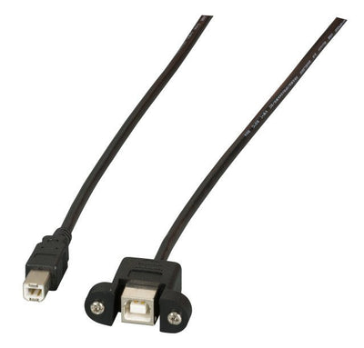 EFB Elektronik Cable K5293SW.1V2 USB 2.0 1M USB B Black — image 1