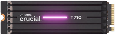 Crucial Drive SSD T710 With Heatsink 4TB PCIE GEN5 NVMe M.2 2280 SSD — image 1
