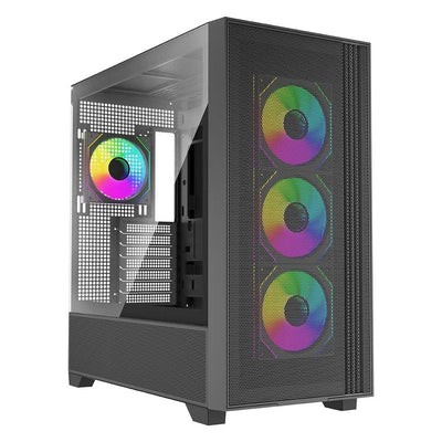 Xilence PC Case Flux X916.ARGB Black Glass Tempered XG178 — image 1