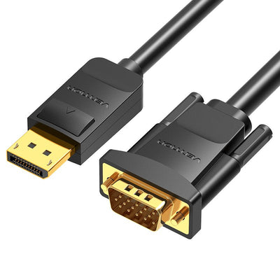 Vention Cable Converter Hblbg DisplayPort Male VGA Male 1.5M Black — image 1