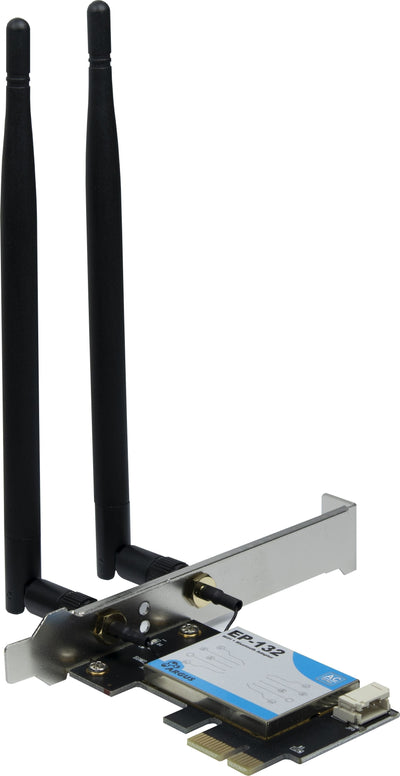 Inter-tech Wi-Fi 5 PCIE Adapter EP-132 Antenna Bluetooth 4.2 — image 1