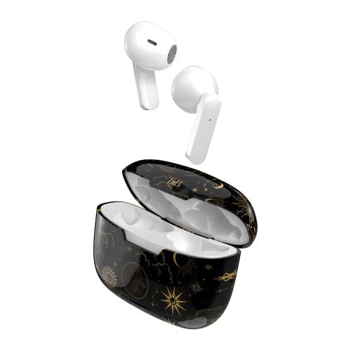 Headphones Tnb Xclusiv Tws Astro With Base Charging - Black/Oro — image 1