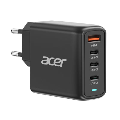 Acer Wall Charger ZL.ADTCC.00L 100W 3x USB Type-c 1x USB Type a Black — image 1