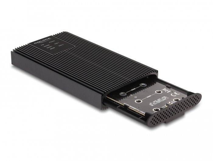 Delock External Enclosure USB 20Gbps 2 X M.2 NVMe PCIE