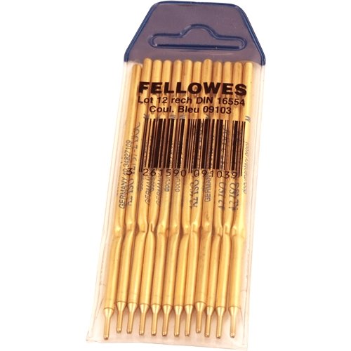 Fellowes Pack 12 Recargas Pen Colour Blue