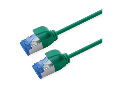 Roline Network Cable CAT.6A (class Ea) S FTP (pimf), Lsoh, PoE, Grn, 1M — image 1