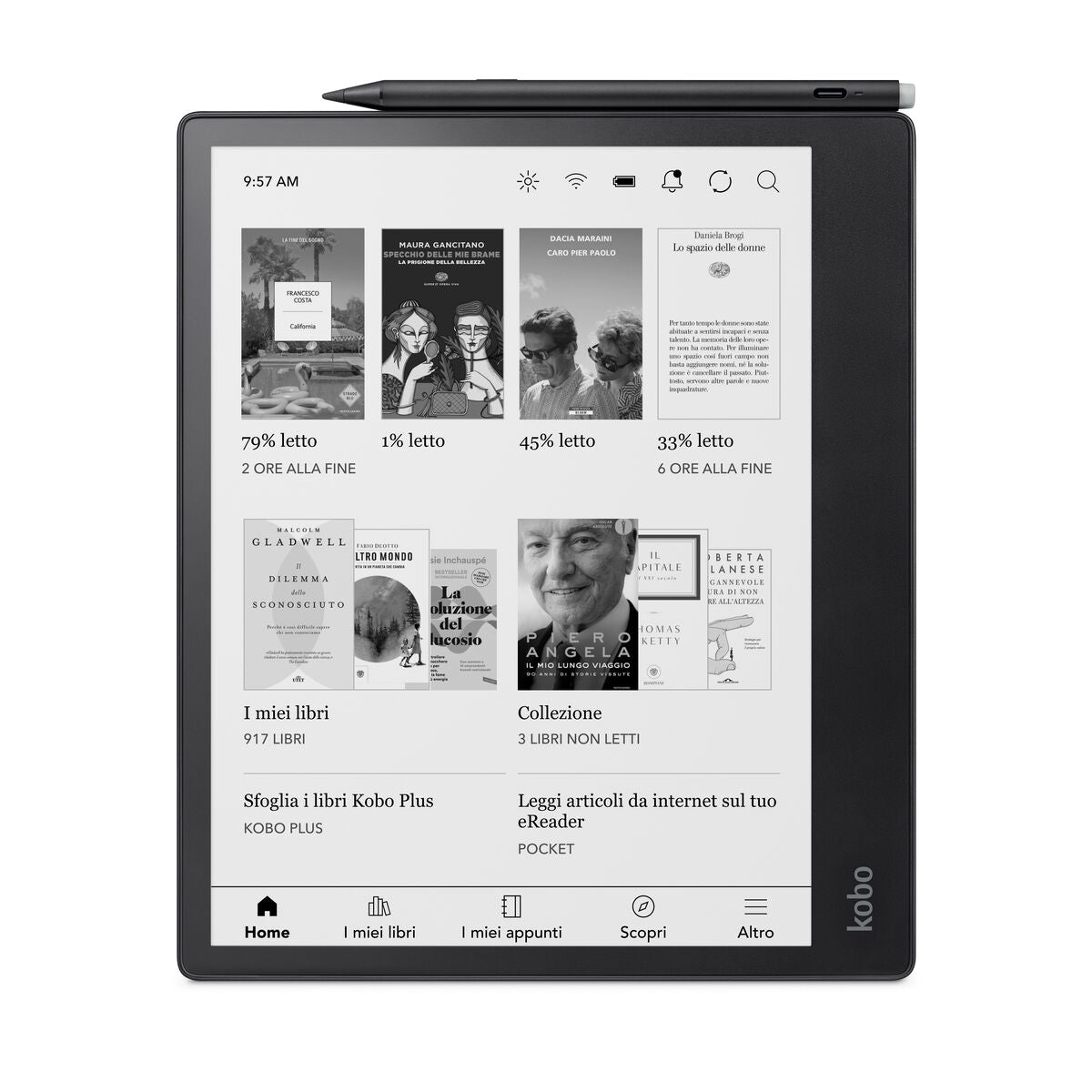 Rakuten Ebook Rakuten N605-Ku-Bk-K-Bu Black 32 Gb 10,3"