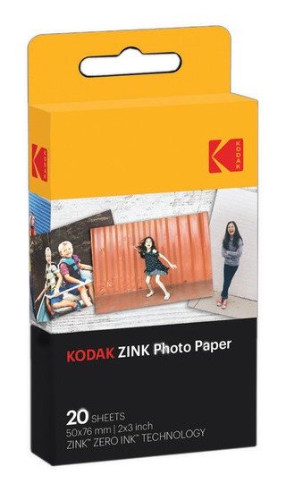 Kodak Paper Fotográfico Camera Printomatic And Step Touch Zink 2'X3' 20G 20 Hojas — image 1