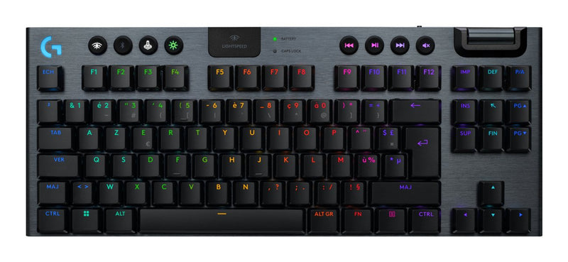 Logitech G915 X Lightspeed Tkl Wireless Gaming Keyboard Black (fr)