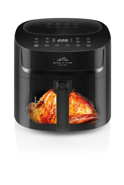 Eta Fryer Fritta Digi ETA316890000 Air Caliente, 8 Programas, 7,2 L, Negro