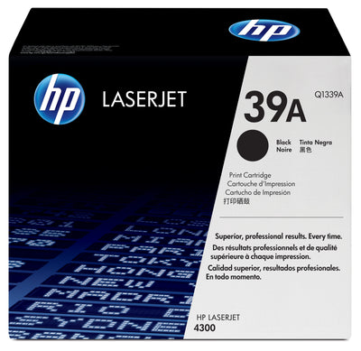 HP Genuine Toner 39A Black Q1339A — image 1