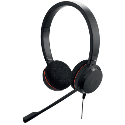 Jabra Headphones Evolve 20 Headphones USB Type-c / USB Type-a Black — image 1