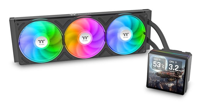 Thermaltake Refrigeración Líquida CPU K TH360 V3 Ultra ARGB Sync Aio Black