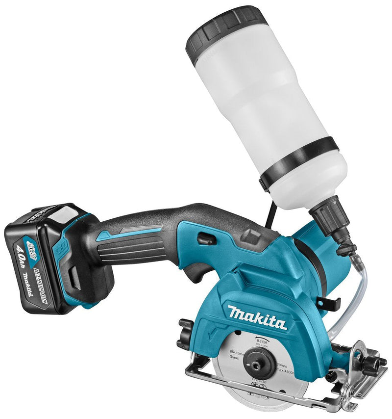 Makita CC301DSMJ Sierra Circular Portátil 8,5CM Negro Azul 1600 Rpm, Cortador Azulejos Azul/Negro Negro Azul 8,5CM,