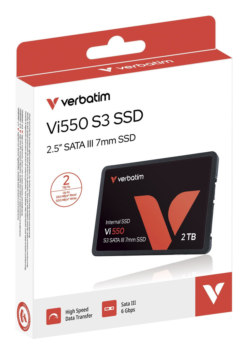 Verbatim Drive SSD 2TB VI550 SATA III 2.5