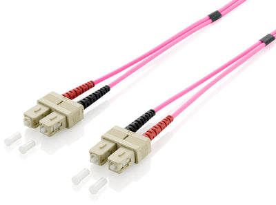Equip Lwl Cable Fibre Optic Sc-sc 0.50M Multimode Duplex OM4 — image 1