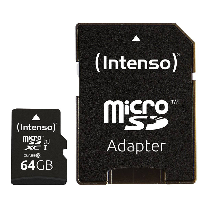 Intenso microSD Uhs-i Premium 64GB C/Adap Pack 5
