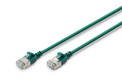 Digitus Network Cable CAT.6A F FTP Slim 3,00M Green — image 1