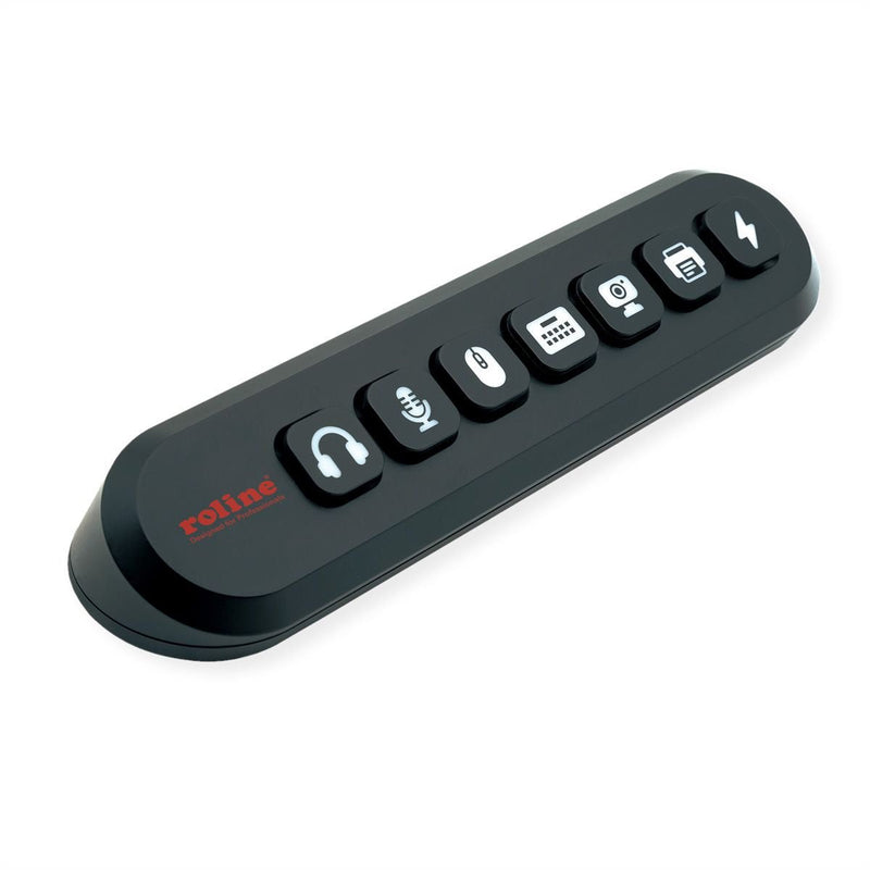 Roline USB 3.2 Gen 1 Hub, 7VÍAS, Austauschbare Buttons Type a Cable Connection