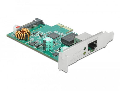 Delock Card Pci Express X1 - 1 X RJ45 2,5 Gigabit LAN PoE + RTL8125 — image 1