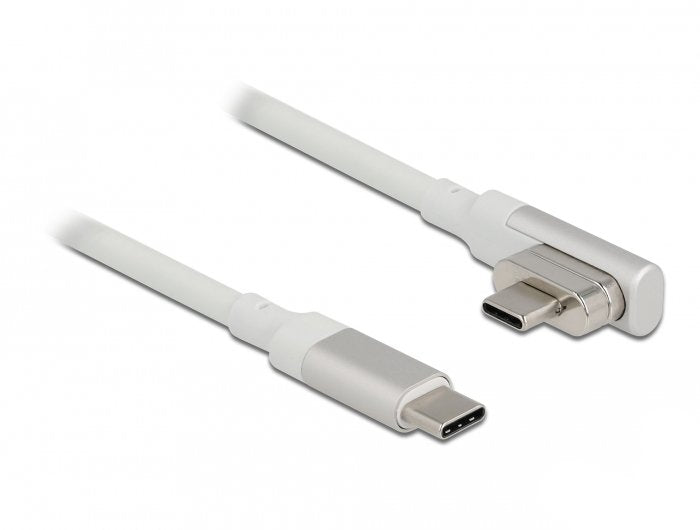 Delock Cable Magnetic Thunderbolt™ 3 Usb-c™ 4K 60 HZ Male a Male Acodado 1,20M.