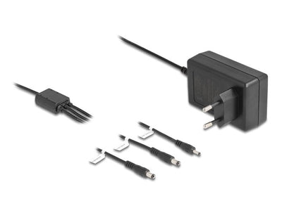 Delock 41467 Charger Cc 3,5 X 1,35MM, Cc 5,5 X 2,1MM, Cc 5,5 X 2,5MM 12,0V / 3,0A / 36,0W — image 1