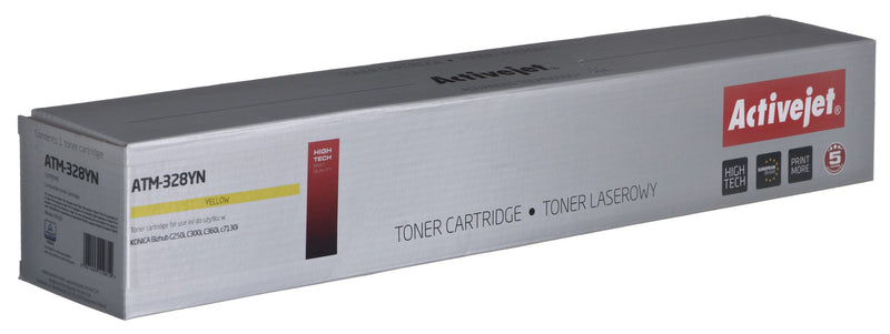 Activejet Toner ATM-328YN (zamiennik Konica Minolta TN328Y, Supreme, 28000 Stron, Zólty)