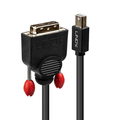 Lindy 41953 Cable 3M Mini DisplayPort DVI-d Black — image 1