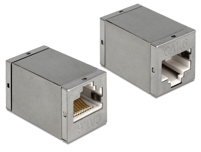 Delock 86250 Connector RJ45 With Adapter Connector RJ45 CAT.6 STP Compacto