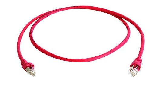 Telegärtner RJ45, 15M Network Cable Red CAT.6A S/FTP (s-STP)